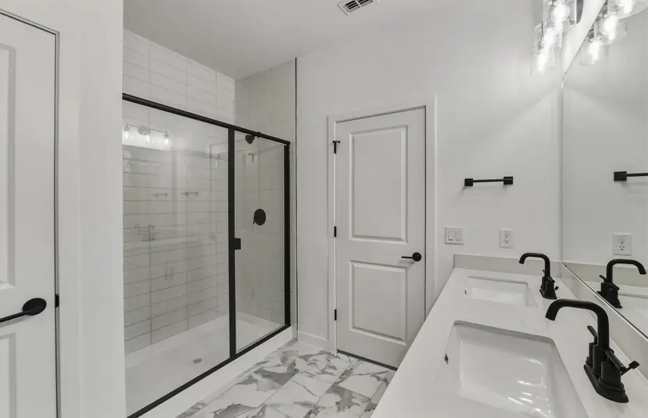 Furnished interior view inside a new home in Sunfield, Buda (Image 6).