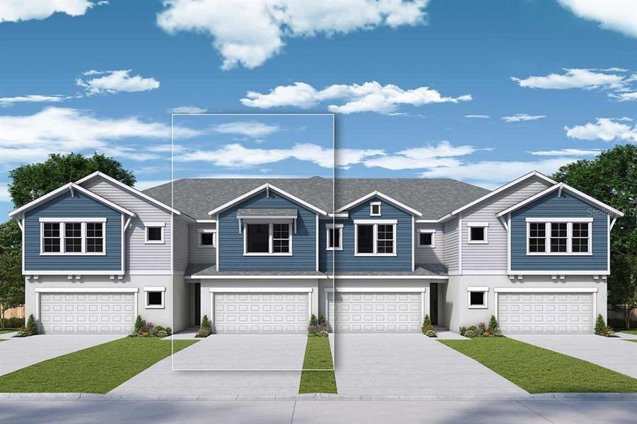 Front Exterior **Paint Colors May Vary