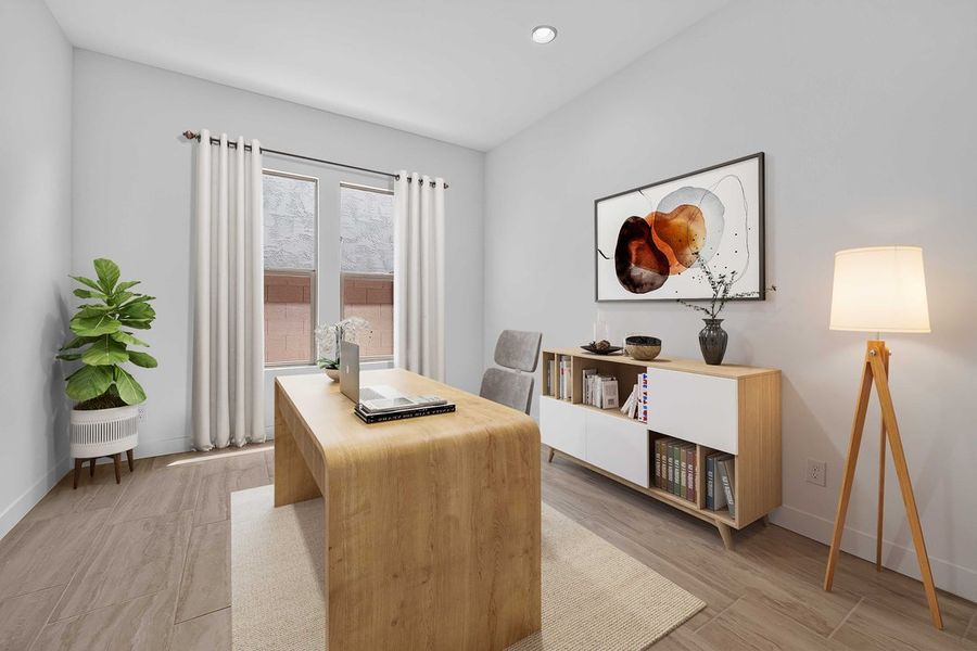 Furnished interior view inside a new home in Verdin, Phoenix (Image 7).