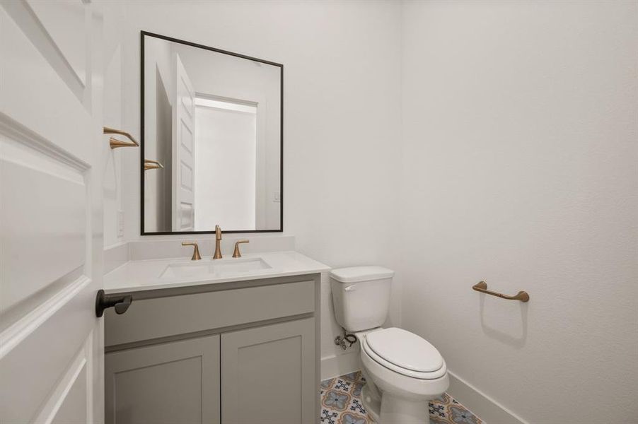 Furnished interior view inside a new home in Parks of Aledo, Aledo (Image 5).