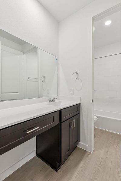 Furnished interior view inside a new home in Windcress, Cove (Image 15).