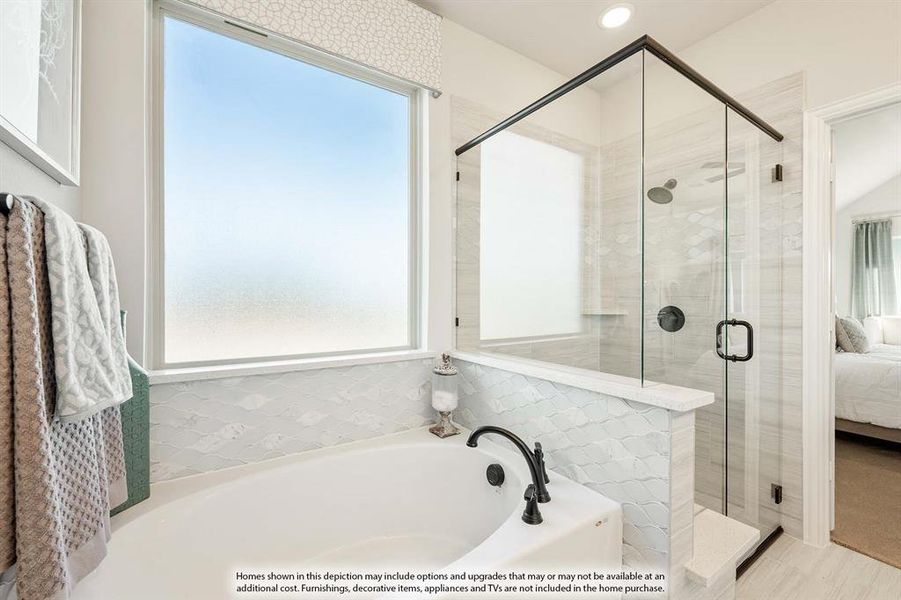 Furnished interior view inside a new home in Willow Wood, McKinney (Image 35).