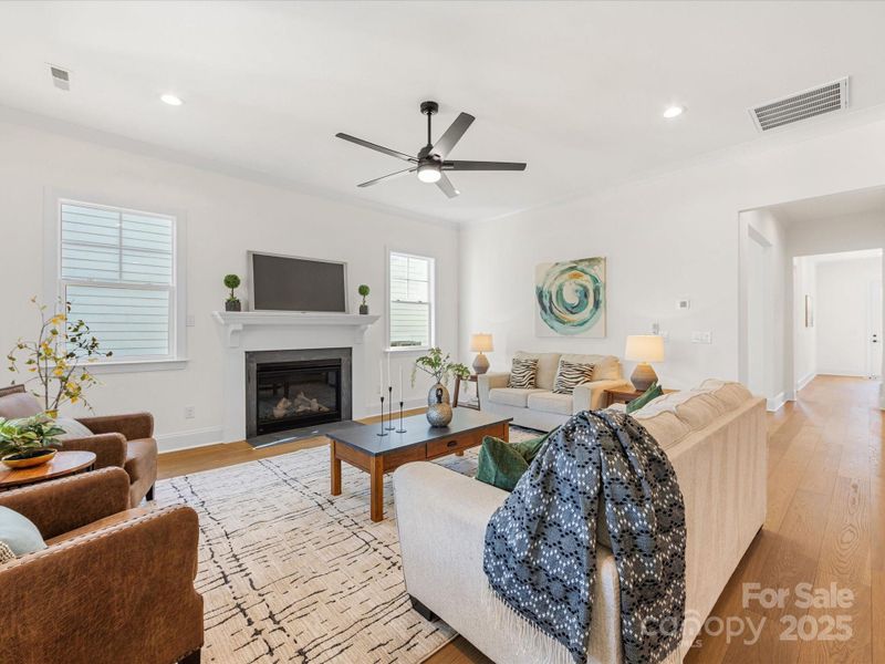 Furnished interior view inside a new home in Phillips Village, Matthews (Image 40).