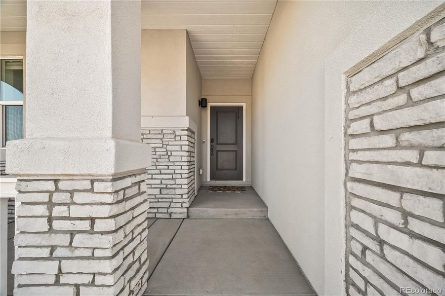 Front exterior of a new home in , Monument, CO, highlighting curb appeal (Image 2).
