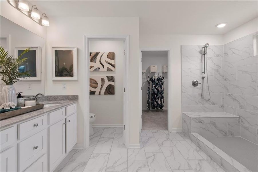 Furnished interior view inside a new home in Abbotts Crossing, Conyers (Image 29).