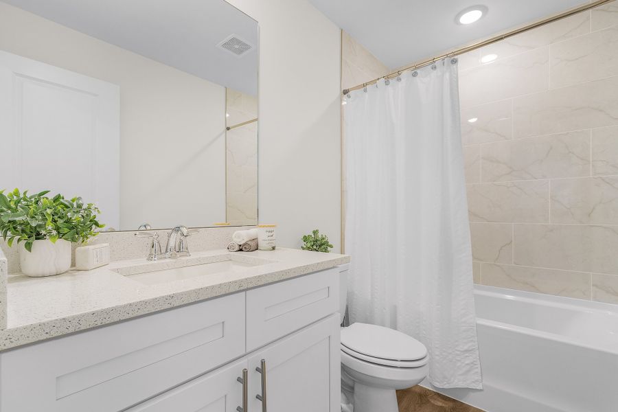 Representative furnished interior of a home built from the The Paradise Cove by Sunlife Homes LLC in Cape Coral, Cape Coral (Image 14).