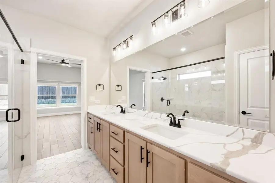 Furnished interior view inside a new home in Devonshire, Forney (Image 6).