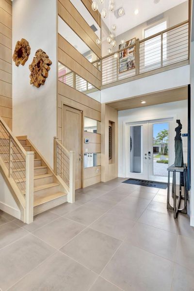 Furnished interior view inside a new home in Apex at Avenir, Palm Beach Gardens (Image 14).