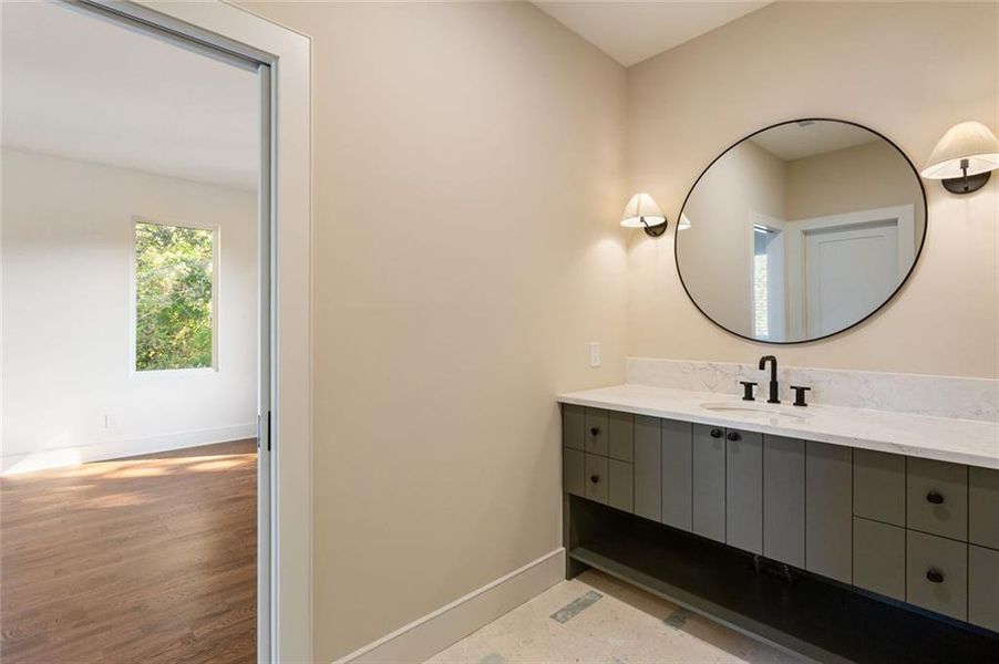 Furnished interior view inside a new home in , Smyrna (Image 53).