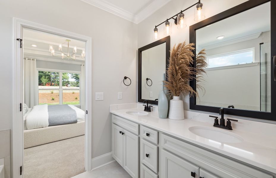 Representative furnished interior of a home built from the Stonebrook by Pulte Homes in The Preserve at Marks Creek, Knightdale (Image 30). Representative furnished interior of a home built from the Stonebrook by Pulte Homes in The Preserve at Marks Creek, Knightdale (Image 30).