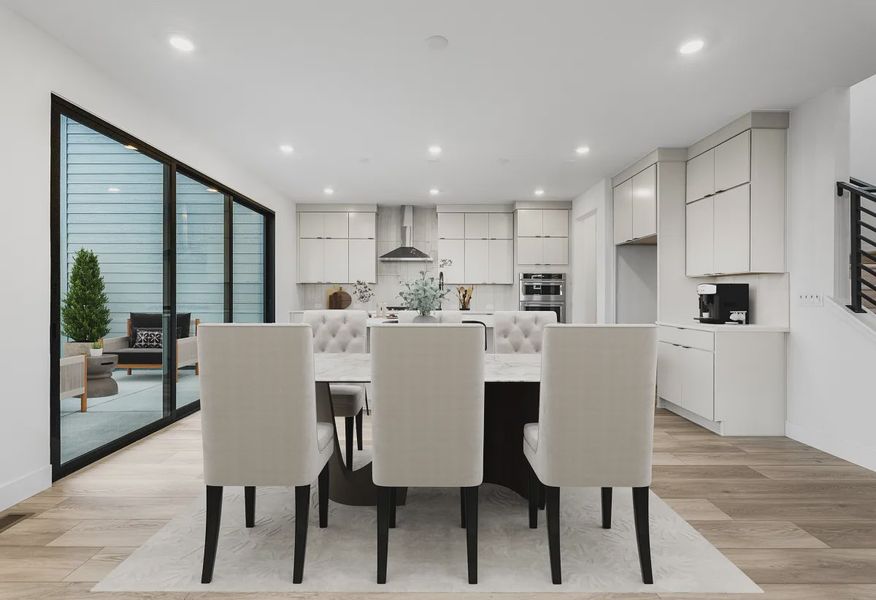 Homesite 322 Dining + Kitchen - Virtually Staged - 5 of 12