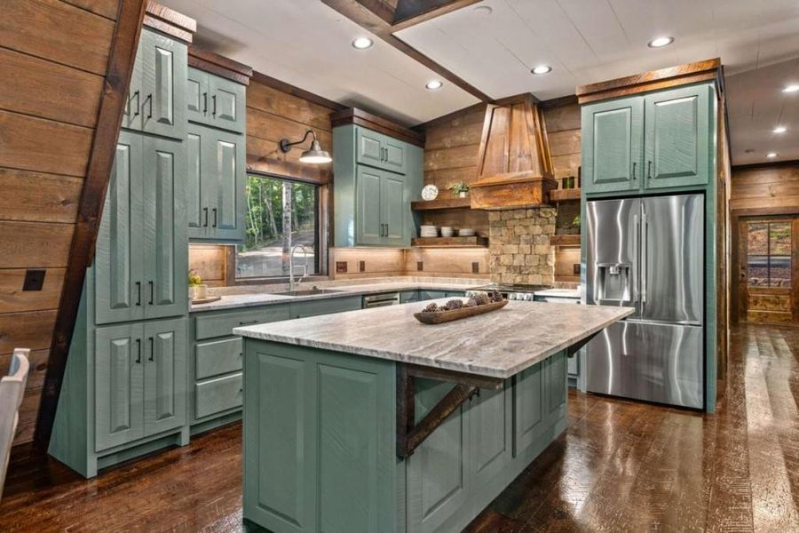 Furnished interior view inside a new home in , McCaysville (Image 12).