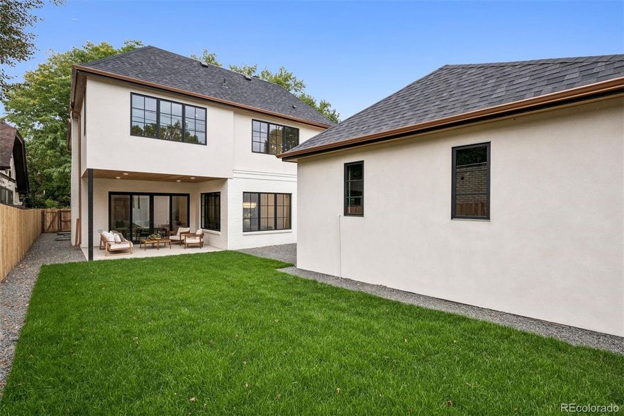 Exterior details and patio area of a home in , Denver (Image 2).