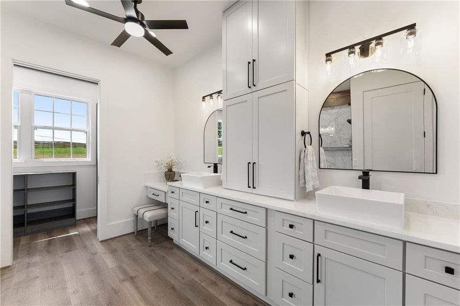 Furnished interior view inside a new home in , Clermont (Image 62). Furnished interior view inside a new home in , Clermont (Image 62).