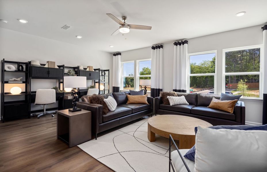 Furnished interior view inside a new home in Everton, Durham (Image 12).