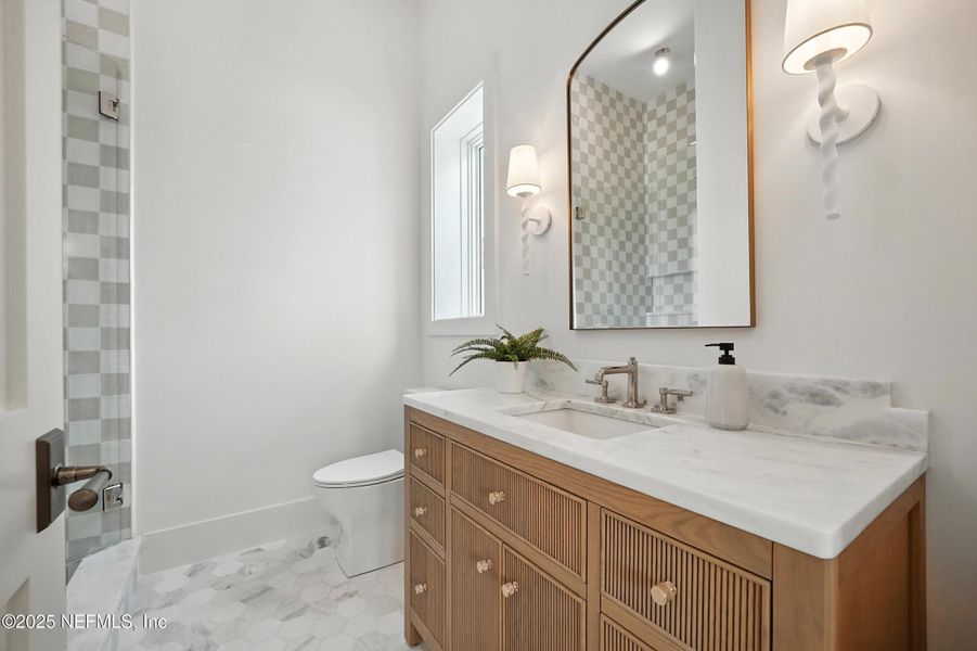 Furnished interior view inside a new home in , Neptune Beach (Image 45).