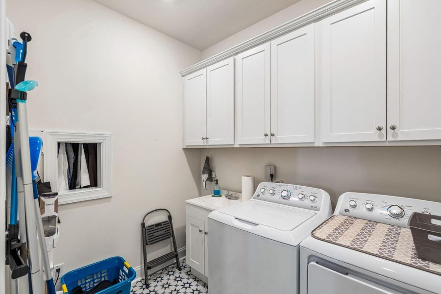 Furnished interior view inside a new home in , Huger (Image 41).
