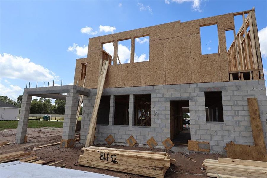 In-progress construction of a new home in Bay Lake Farms, St. Cloud, FL (Image 5). In-progress construction of a new home in Bay Lake Farms, St. Cloud, FL (Image 5).