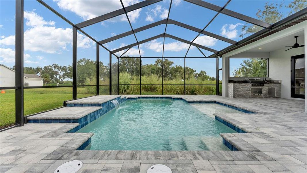 Exterior details and patio area of a home in , Lakeland (Image 30). Exterior details and patio area of a home in , Lakeland (Image 30).