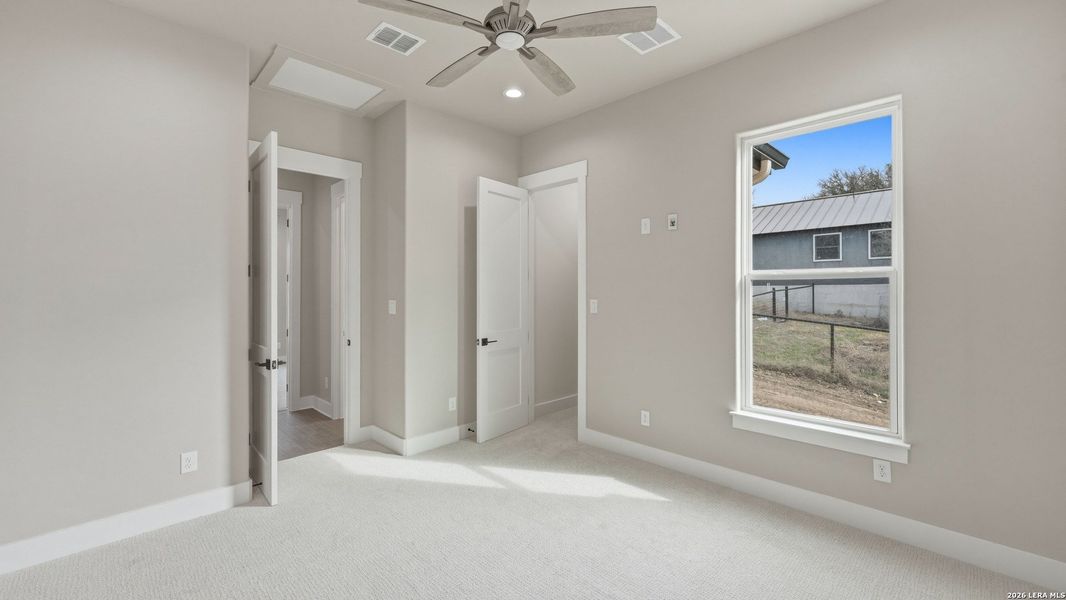 Spacious, unfurnished interior of a new home in , New Braunfels (Image 23). Spacious, unfurnished interior of a new home in , New Braunfels (Image 23).