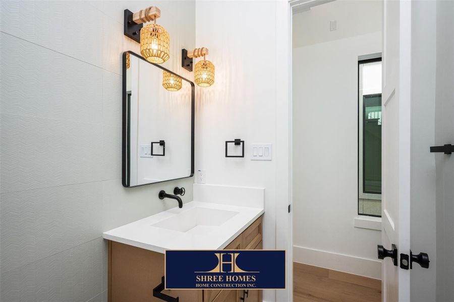 Furnished interior view inside a new home in , Stafford (Image 5).