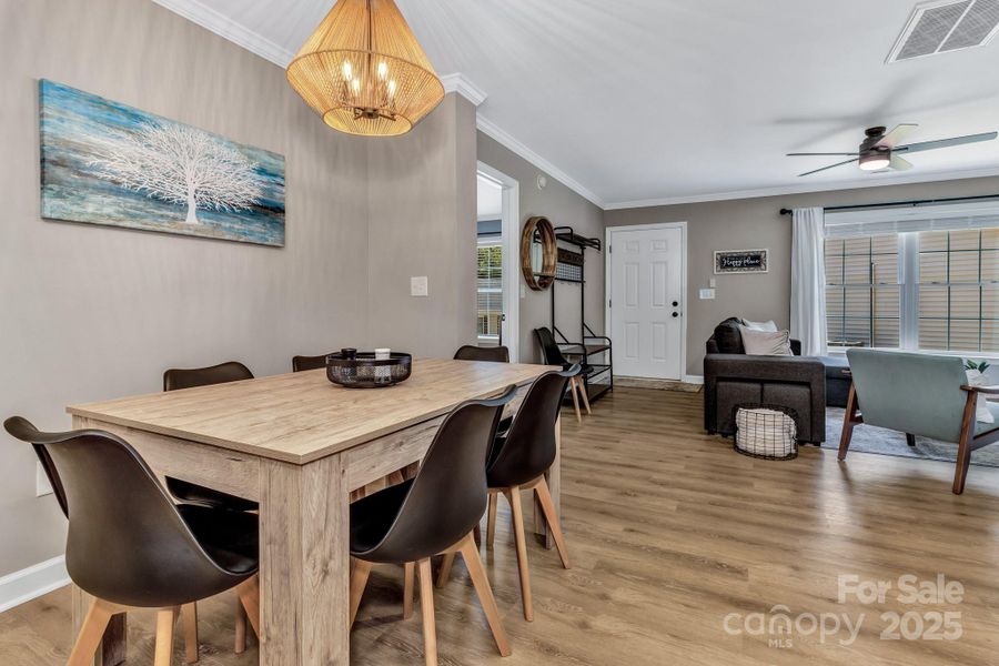 Furnished interior view inside a new home in , Waynesville (Image 11).