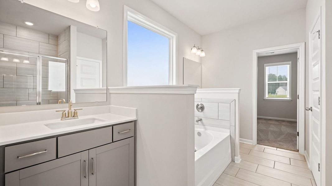 Furnished interior view inside a new home in Wildwood, Covington (Image 10).