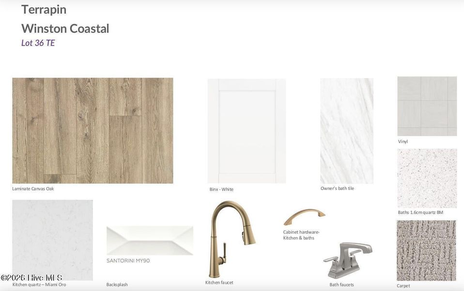 Sample of building materials used in homes in Terrapin, Leland (Image 17). Sample of building materials used in homes in Terrapin, Leland (Image 17).