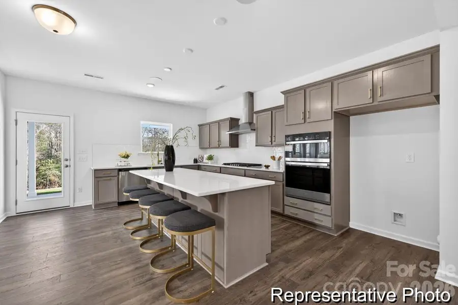 Furnished interior view inside a new home in Morgan Hills, Albemarle (Image 9).