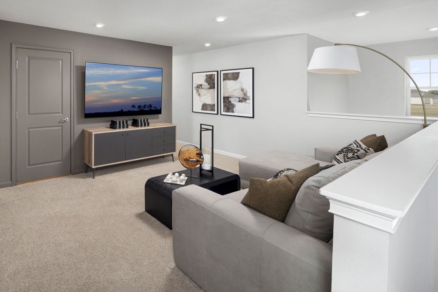 Representative furnished interior of a home built from the Brookstone by Mattamy Homes in Pasadena Ridge, Zephyrhills (Image 11). Representative furnished interior of a home built from the Brookstone by Mattamy Homes in Pasadena Ridge, Zephyrhills (Image 11).