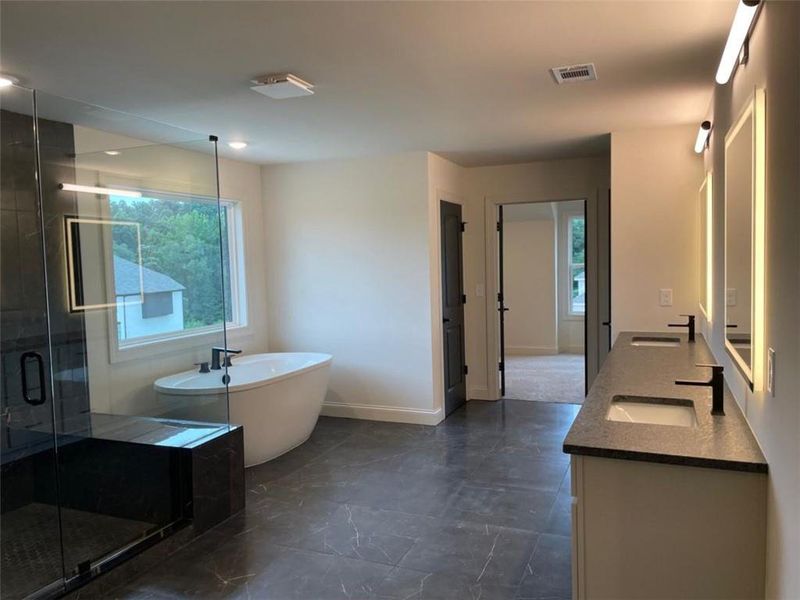 Furnished interior view inside a new home in , Conyers (Image 10).