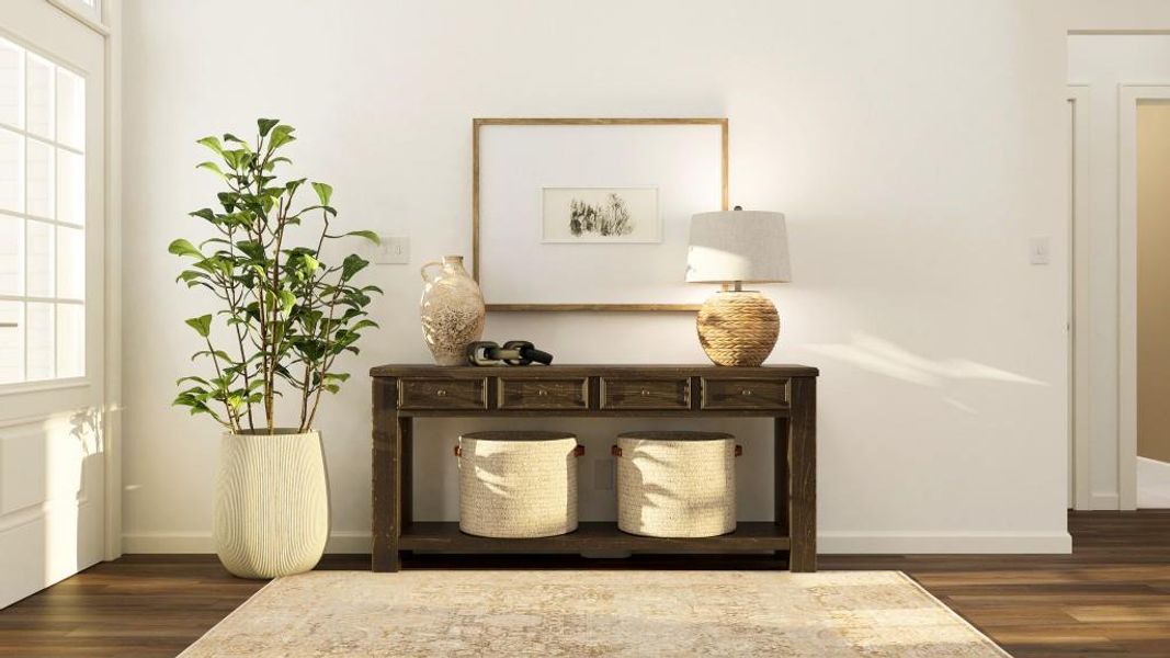 Furnished interior view inside a new home in Deer Valley, Canton (Image 34).