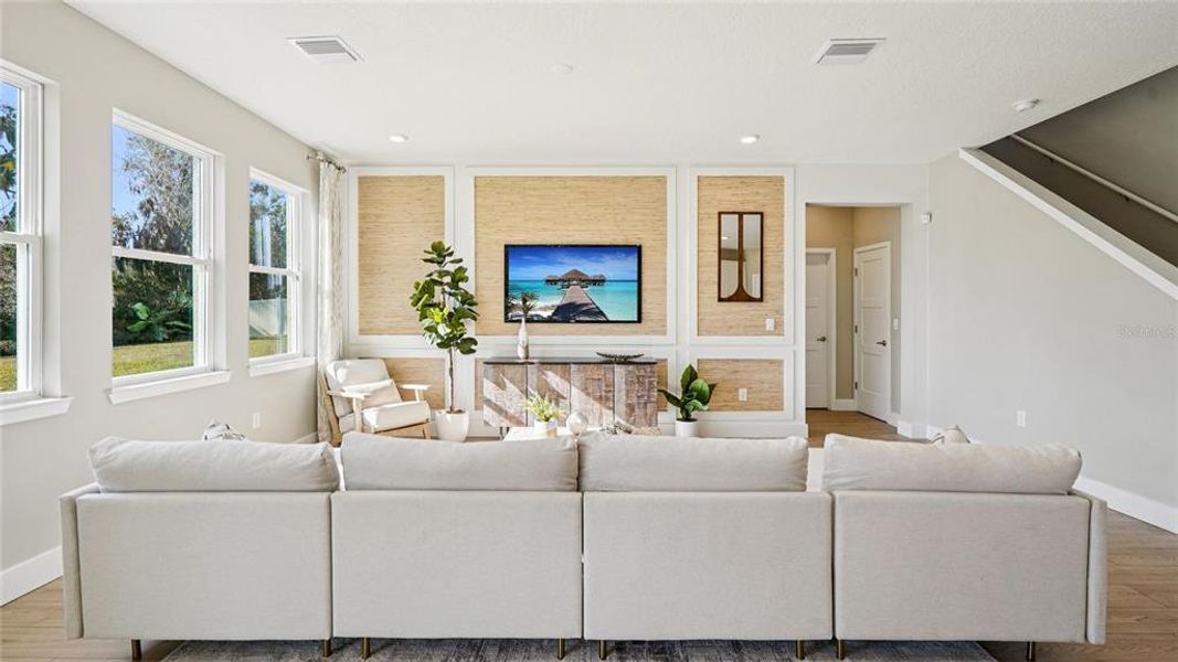 Furnished interior view inside a new home in , Ocala (Image 14).