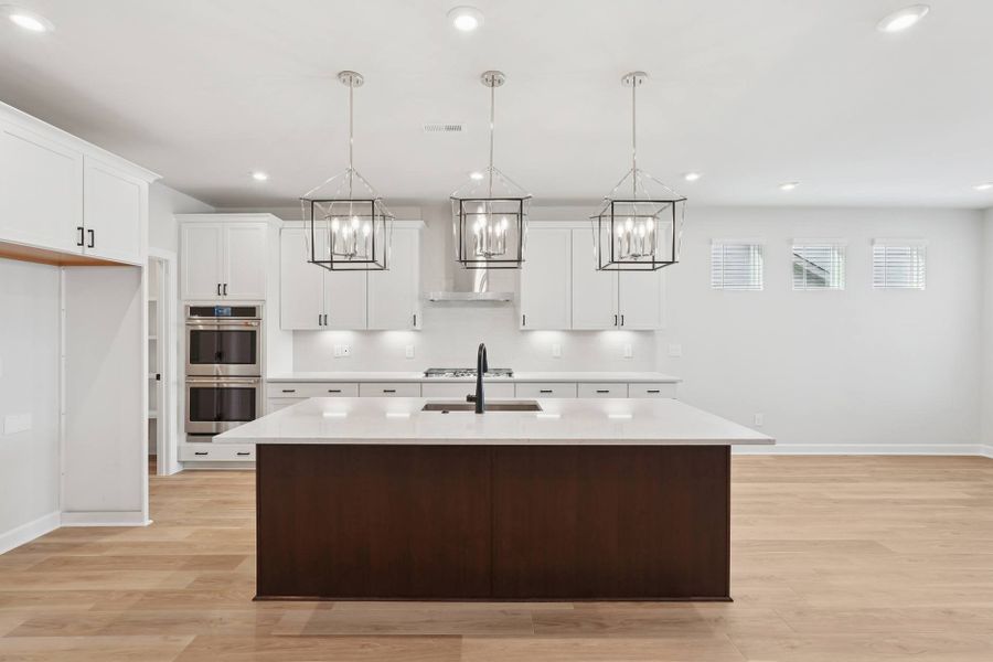 Representative furnished interior of a home built from the Aspen Creek by Tri Pointe Homes in The Meadows Collection at Serenity, Fuquay Varina (Image 7).
