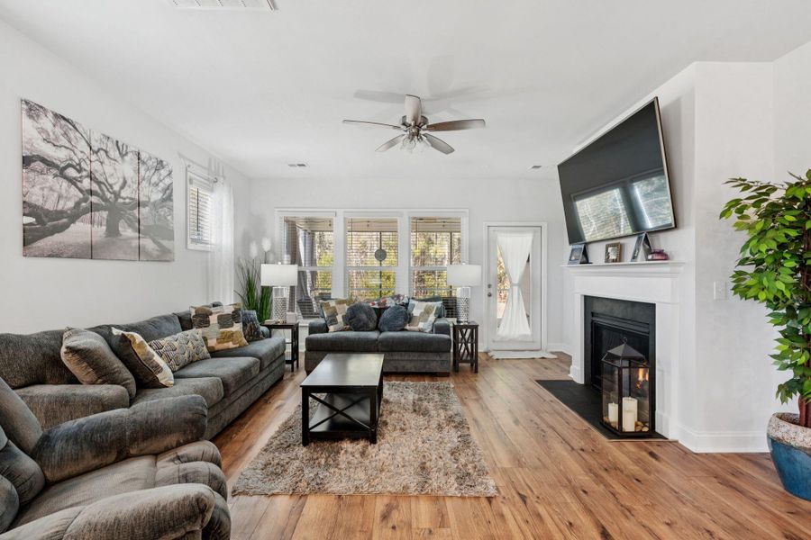 Furnished interior view inside a new home in , Johns Island (Image 8). Furnished interior view inside a new home in , Johns Island (Image 8).