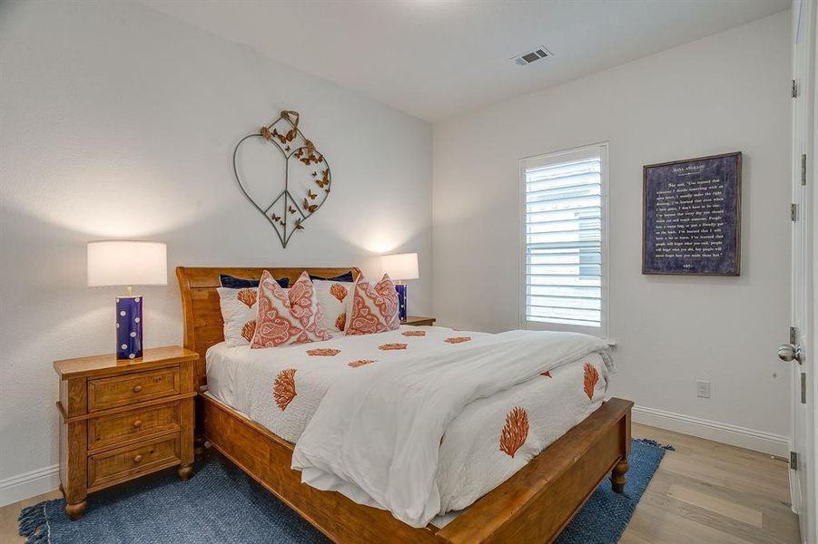 NO carpet! Upgraded wood flooring throughout