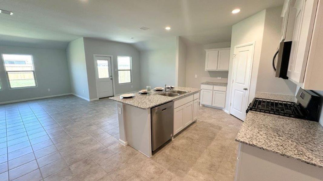 Furnished interior view inside a new home in Cresson Estates, Cresson (Image 8).