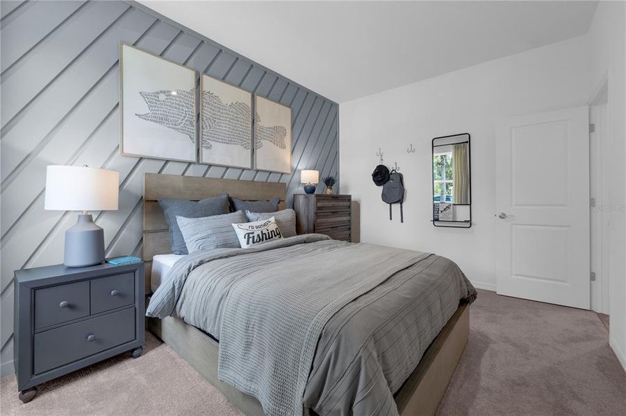 Furnished interior view inside a new home in Green Leaf, West Melbourne (Image 11).