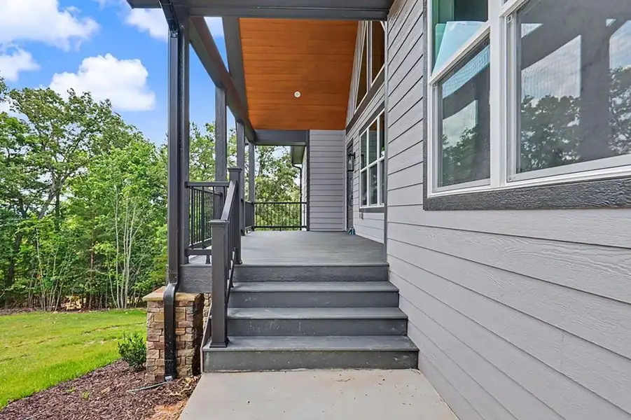 Exterior details and patio area of a home in , Morganton (Image 31). Exterior details and patio area of a home in , Morganton (Image 31).