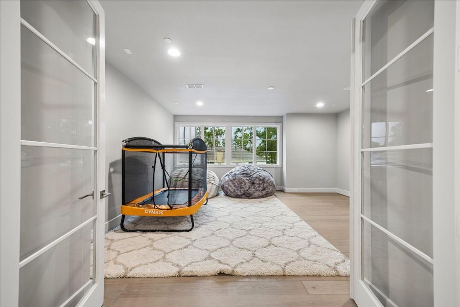 Furnished interior view inside a new home in , Houston (Image 32).