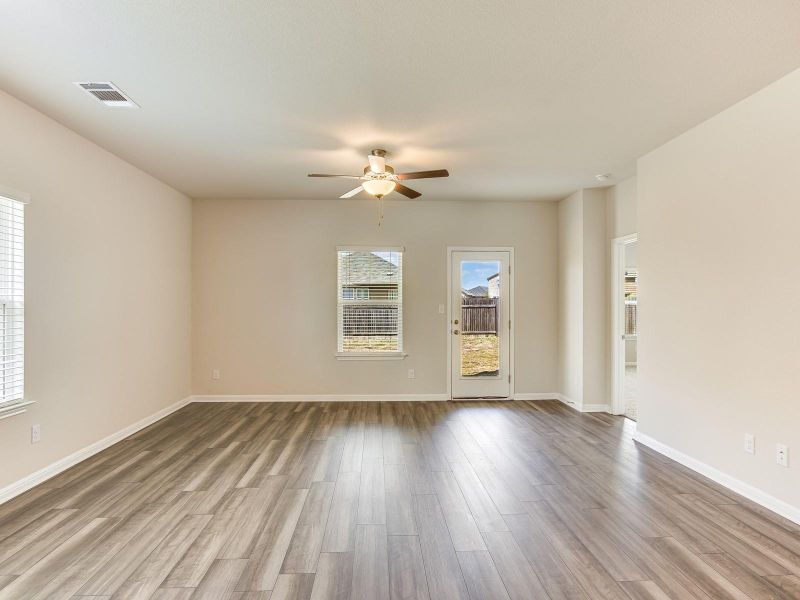 Photo is not of the actual home, but is an inspirational photo of builder’s model home and may depict options, furnishings, and/or decorator features that are not included