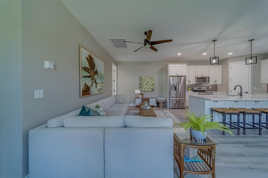 Furnished interior view inside a new home in , Largo (Image 3).
