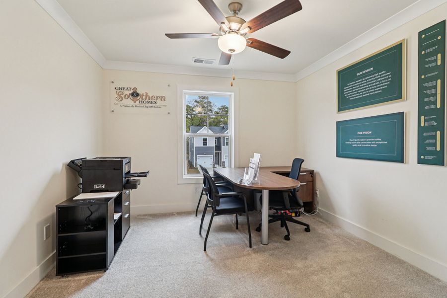 Representative furnished interior of a home built from the Southern Breeze by Great Southern Homes in Walker’s Trail, Lexington (Image 16). Representative furnished interior of a home built from the Southern Breeze by Great Southern Homes in Walker’s Trail, Lexington (Image 16).