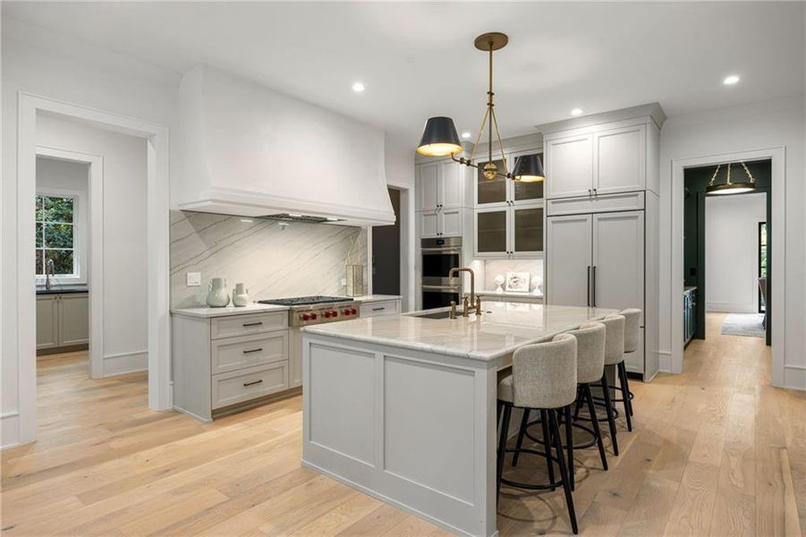 Furnished interior view inside a new home in , Atlanta (Image 6).