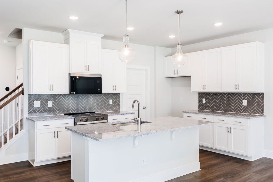 Furnished interior view inside a new home in Vaughan Farms, Angier (Image 9).