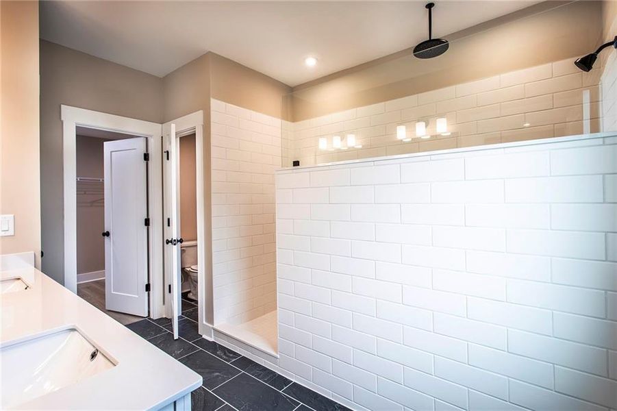 Furnished interior view inside a new home in Hopewell Reserve, Cumming (Image 11).