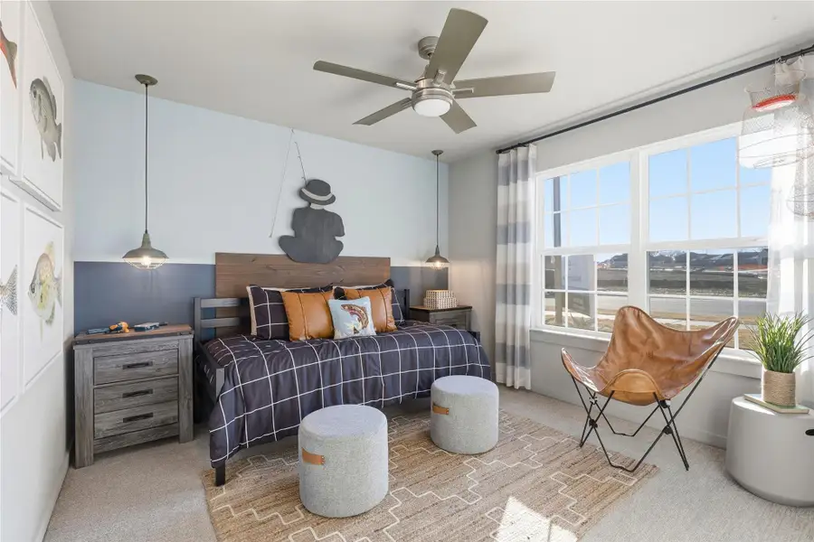 Model home photos of similar floorplans, not pictures of actual home.