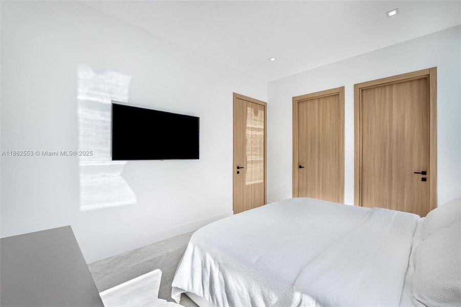 Furnished interior view inside a new home in , Miami (Image 28).