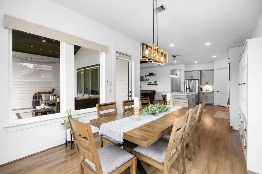 Furnished interior view inside a new home in , Montgomery (Image 8). Furnished interior view inside a new home in , Montgomery (Image 8).