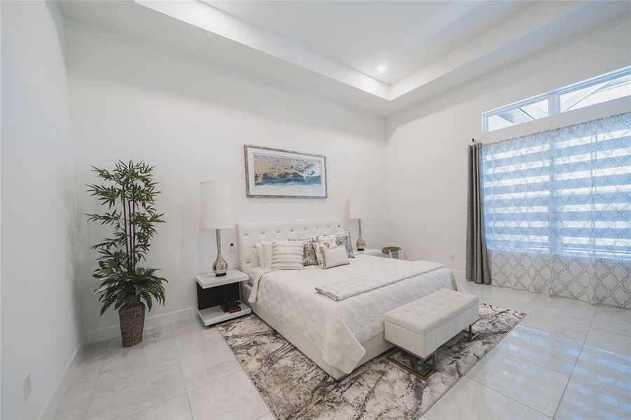 Furnished interior view inside a new home in , Wesley Chapel (Image 58).